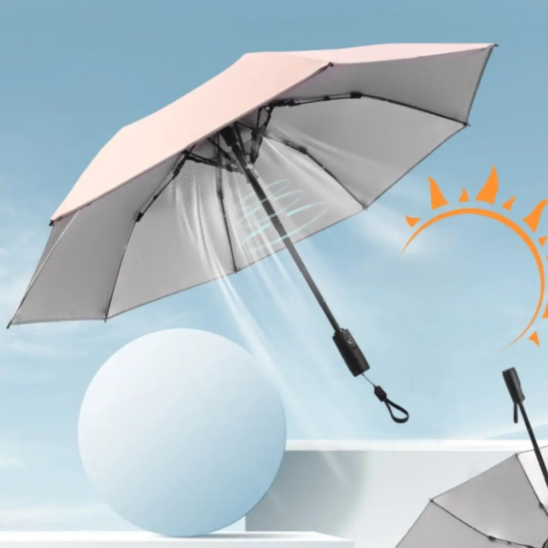 CoolShade Pro — 扇風機付き日傘