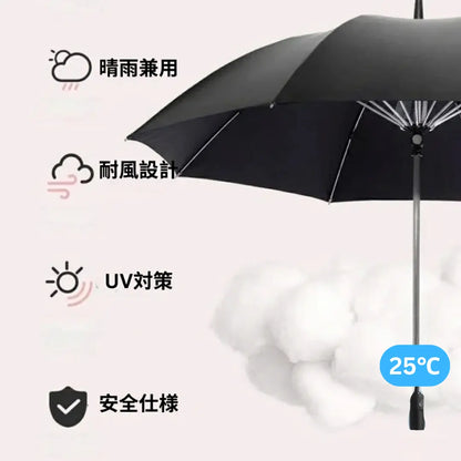 CoolShade Pro — 扇風機付き日傘