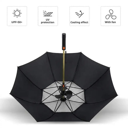 CoolShade Pro — 扇風機付き日傘